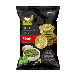 RICE-UP ryžové chipsy - PESTO