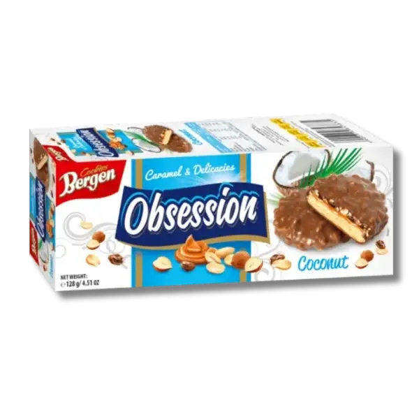 Cookies Obsession CARAMEL and COCONUT 128g